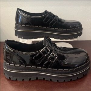 Rare Skechers Jammers Heritage Daze Mary Jane Y2K Chunky Platform Shoes 9